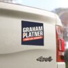 Graham for Senate Car Magnet Sticker
