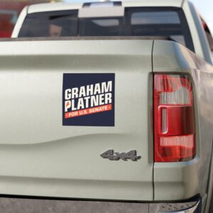 Graham for Senate Car Magnet Sticker