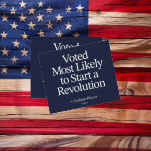 Most Likely to Start a Revolution Sticker