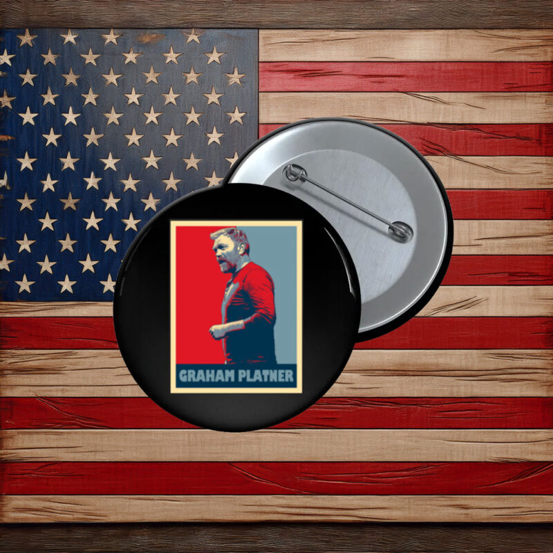 Vote Graham Platner for Senate Button