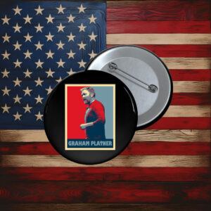 Vote Graham Platner for Senate Button