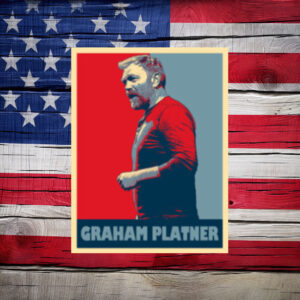 Vote Graham Platner for Senate Poster