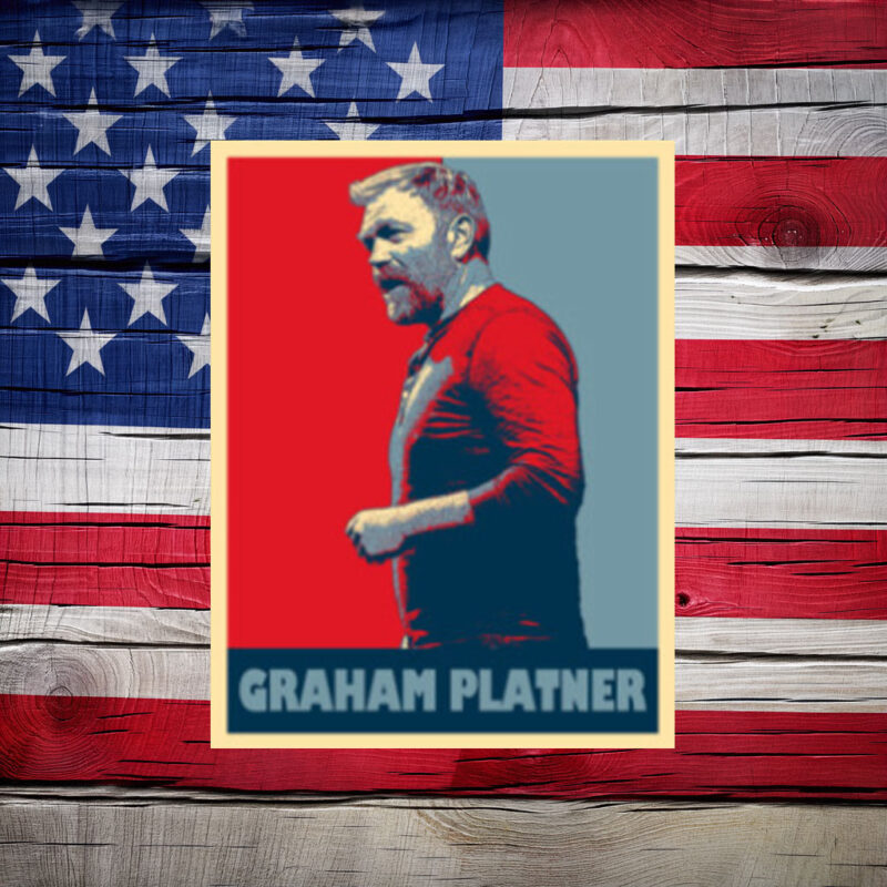 Vote Graham Platner for Senate Poster