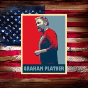 Vote Graham Platner for Senate Poster