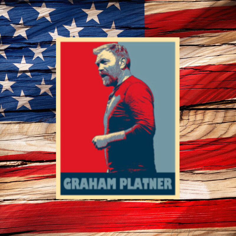 Vote Graham Platner for Senate Poster
