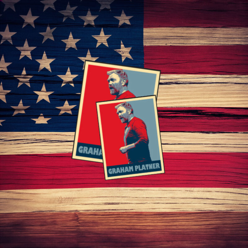 Vote Graham Platner for Senate Sticker