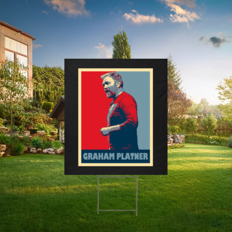 Vote Graham Platner for Senate Yard Sign