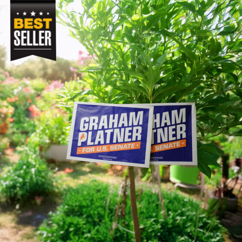 Graham Platner for Senate Yard Sign