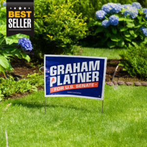 Graham Platner for Senate Yard Sign