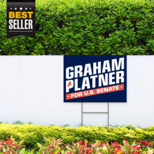 Graham Platner for Senate Yard Sign