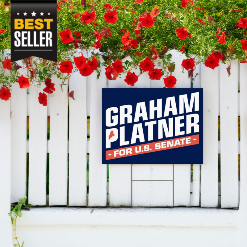 Graham Platner for Senate Yard Sign