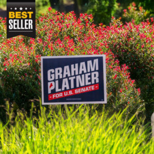 Graham Platner for Senate Yard Sign