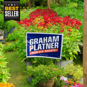 Graham Platner for Senate Yard Sign