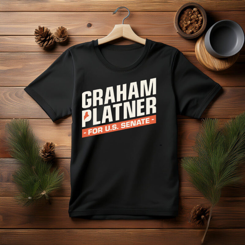 Graham Platner for Senate – Bold Patriot T-Shirt