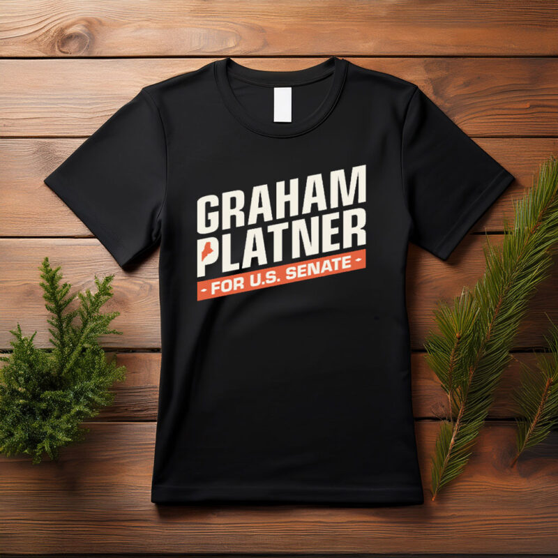 Graham Platner for Senate – Bold Patriot T-Shirt