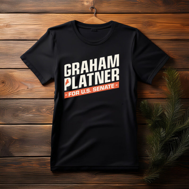 Graham Platner for Senate – Bold Patriot T-Shirt