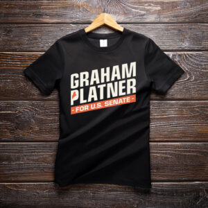 Graham Platner for Senate – Bold Patriot T-Shirt