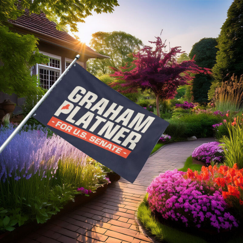 Graham Platner for Senate – Campaign Flag