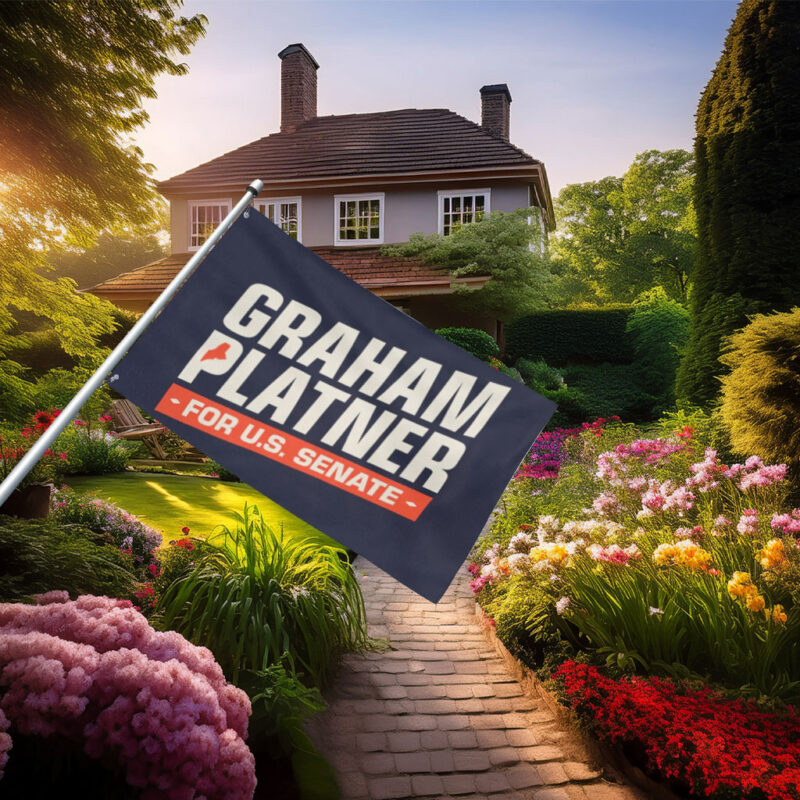 Graham Platner for Senate – Campaign Flag
