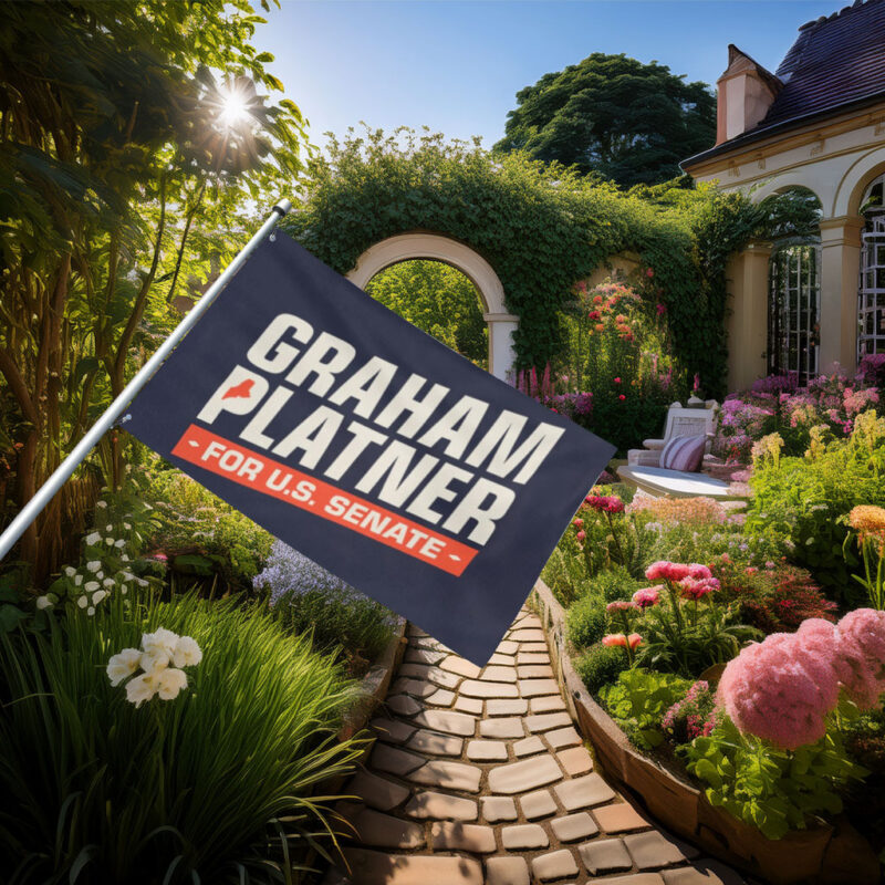 Graham Platner for Senate – Campaign Flag