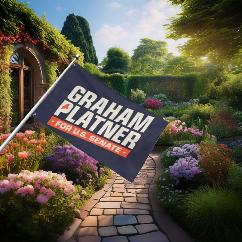 Graham Platner for Senate – Campaign Flag