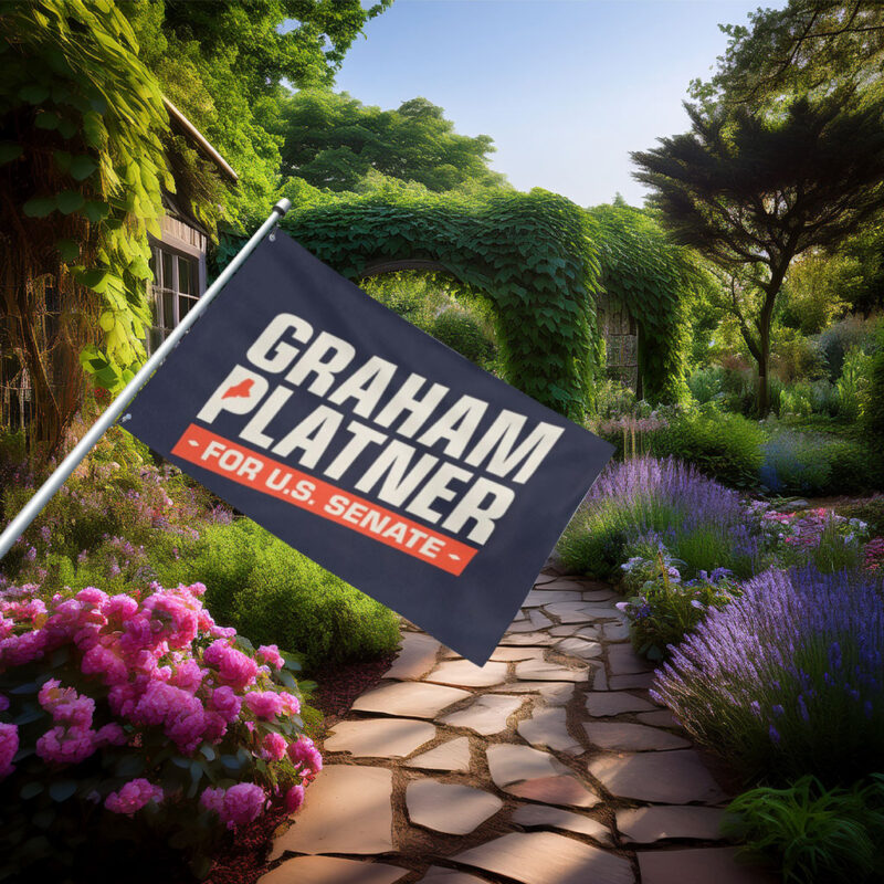Graham Platner for Senate – Campaign Flag