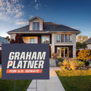 Graham Platner for Senate – Campaign Yard Sign