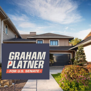Graham Platner for Senate – Campaign Yard Sign