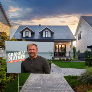 Graham Platner for Senate – USA Yard Sign