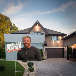 Graham Platner for Senate – USA Yard Sign