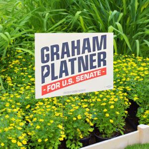 Graham for Maine Yard Sign