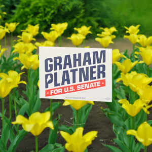 Graham for Maine Yard Sign