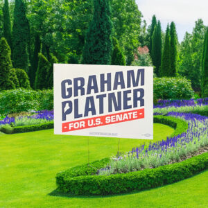 Graham for Maine Yard Sign