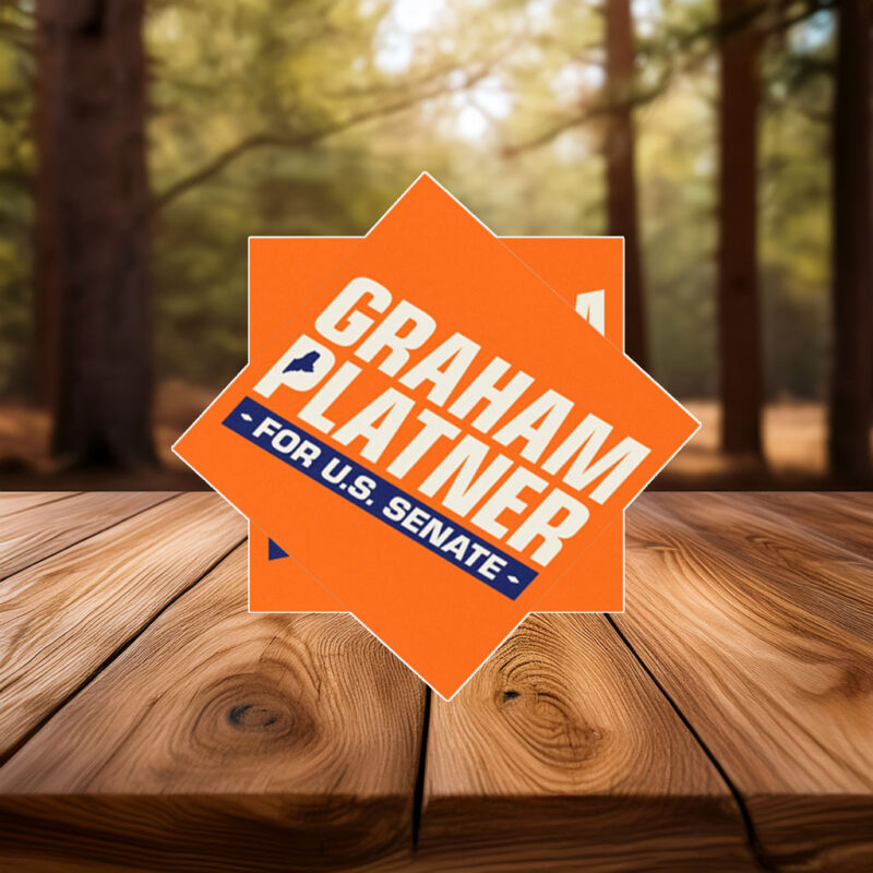 Graham for Maine – Bold Magnet Sticker