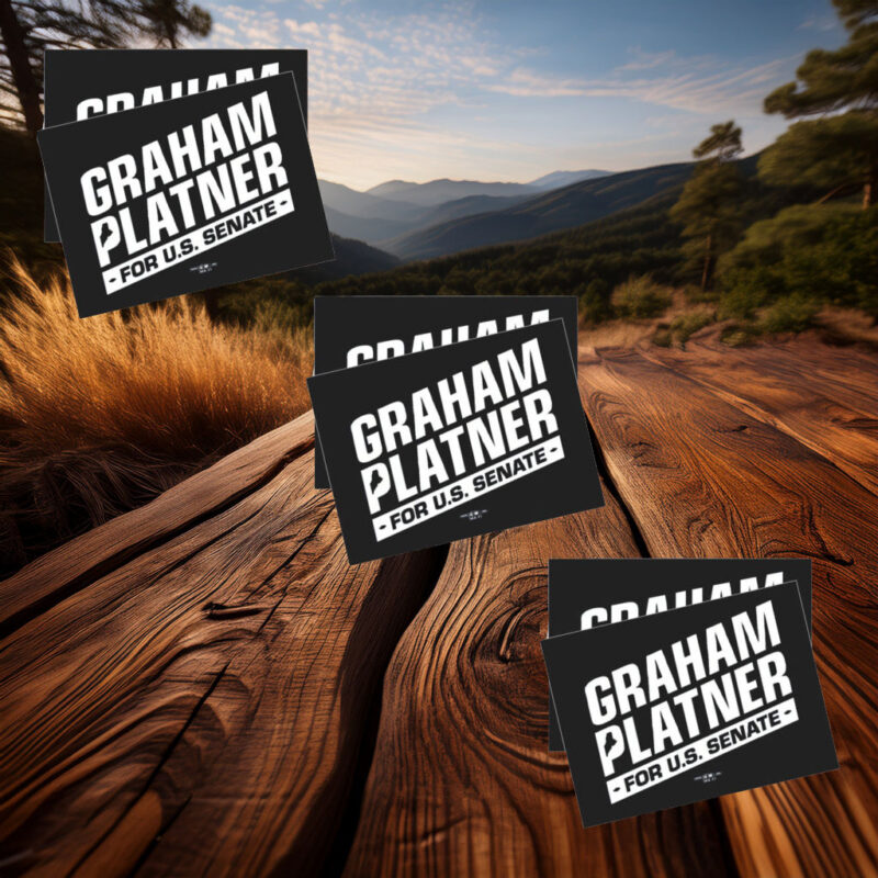 Graham for Maine – Classic Car Magnet