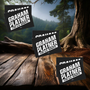 Graham for Maine – Classic Car Magnet