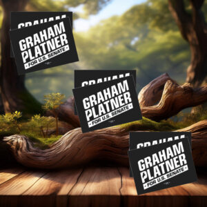 Graham for Maine – Classic Car Magnet