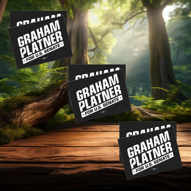 Graham for Maine – Classic Car Magnet
