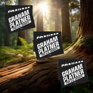 Graham for Maine – Classic Car Magnet