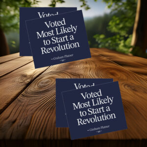Graham for Maine – Retro Magnet Sticker