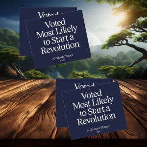 Graham for Maine – Retro Magnet Sticker