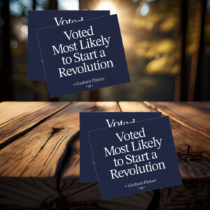 Graham for Maine – Retro Magnet Sticker