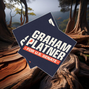 Graham Platner for Senate Car Magnet Sticker