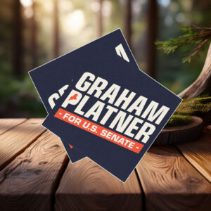 Graham Platner for Senate Car Magnet Sticker