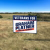 Veterans for Graham Platner Yard Sign