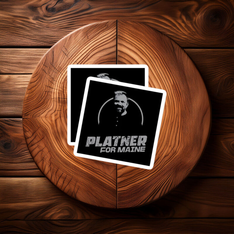 Graham Platner For Maine Sticker
