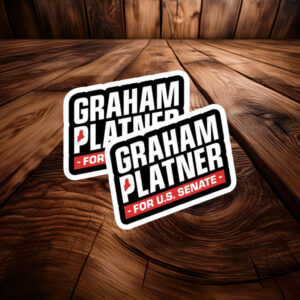 Graham Platner For U.S. Senate Sticker