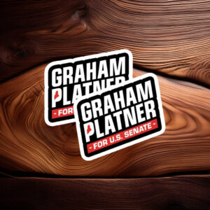 Graham Platner For U.S. Senate Sticker