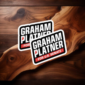 Graham Platner For U.S. Senate Sticker
