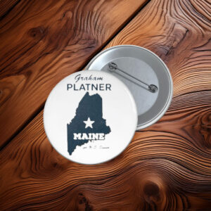 Graham Platner Maine Button